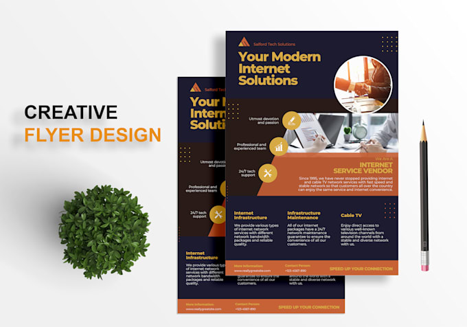 Gig Preview - Design  professional business  flyer