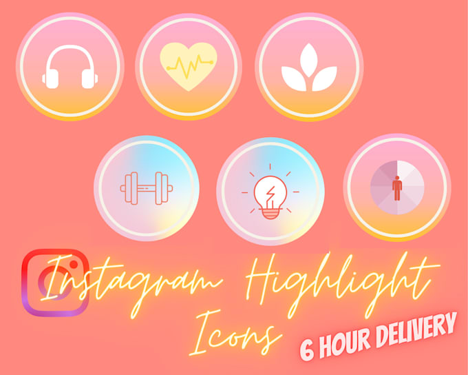 Bestseller - create unique instagram story highlight cover icons