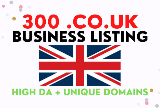 Bestseller - do high da uk citation uk directory uk business listing