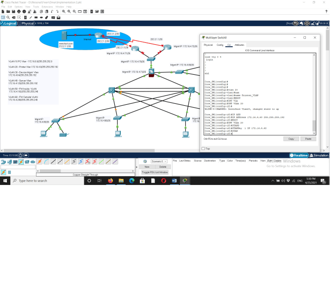 Gig Preview - Do online network tutoring using cisco packet tracer