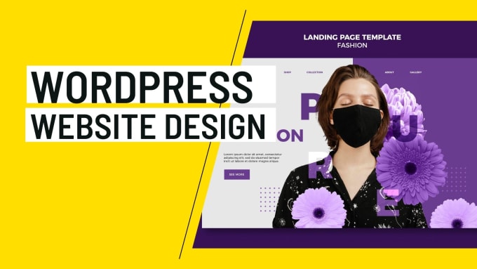 Gig Preview - Design wordpress and wordpress website design