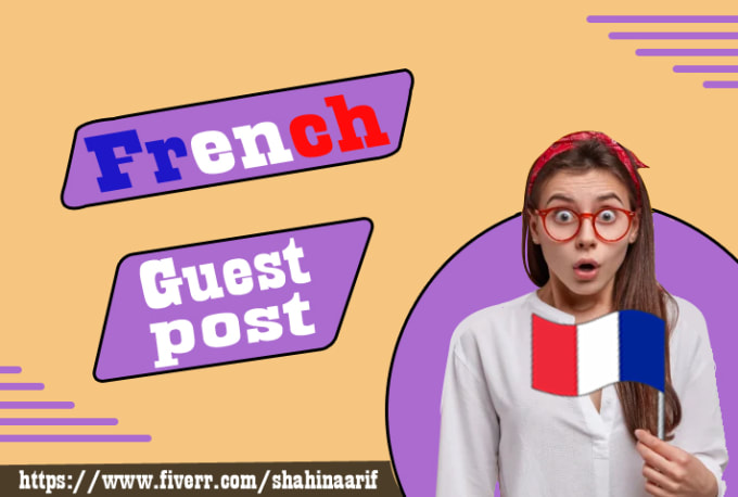 Gig Preview - Publish french guest post for france finance backlink