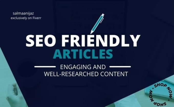 Gig Preview - Write unique and attractive SEO friendly content