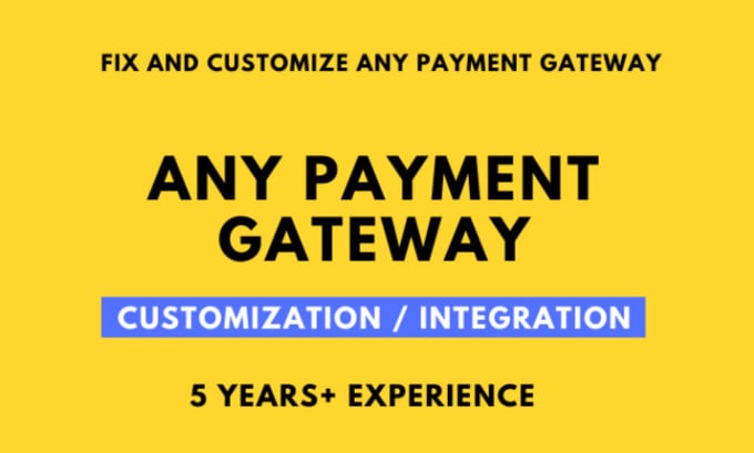 Gig Preview - Do payment gateway integration