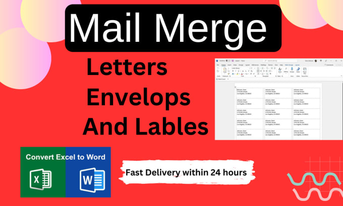 Bestseller - create avery labels, mailing labels, envelopes mail merge letters