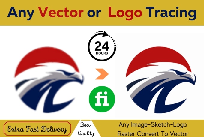 Gig Preview - Design modify, alter, revamp, recreate logo, image to vector