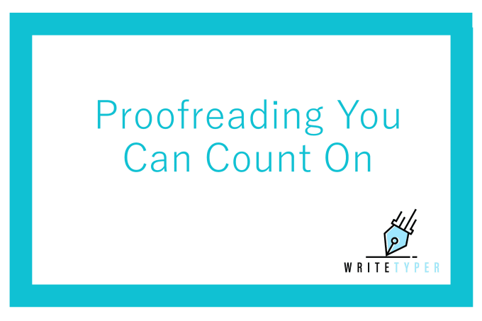 Gig Preview - Be your personal proofreading expert