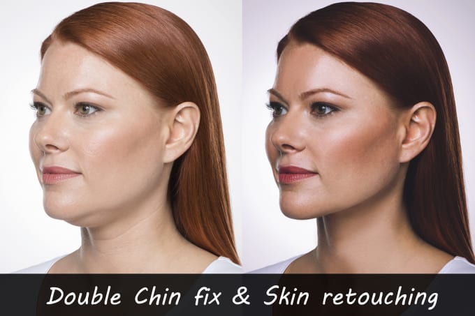 Gig Preview - Remove double chin, face and body slimming and retouching