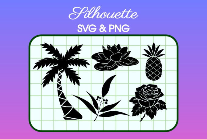 Gig Preview - Draw silhouette vector in svg with inkscape