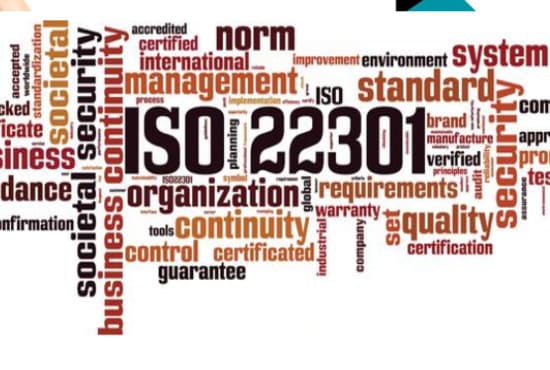 Gig Preview - Business continuity plan based iso 22301