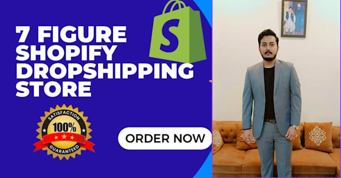 Bestseller - build a 6 figure shopify dropshipping store or shopify website