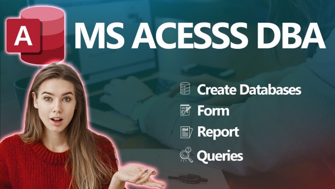 Gig Preview - Microsoft access database with forms, queries, report, fix