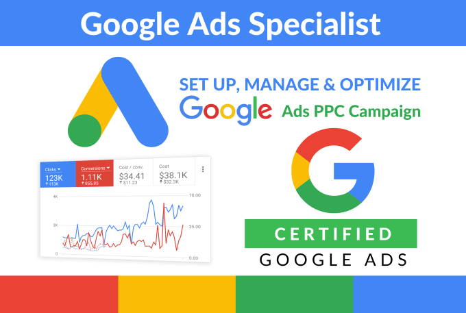 Gig Preview - Setup effective google ads adwords search PPC campaign