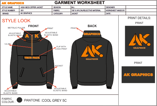 Gig Preview - Do professional flat sketches and techpacks