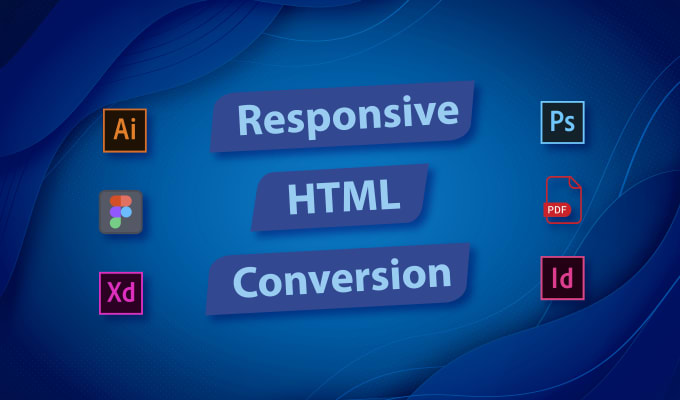 Bestseller - convert design file to responsive HTML CSS website