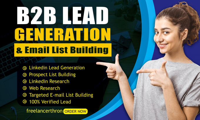 Bestseller - do perfect b2b lead generation, linkedin lead and find contact email