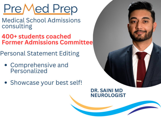 Bestseller - edit your med school or residency personal statement in 72 hours