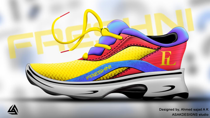 Gig Preview - Make stylish shoe designs realistically from scratch