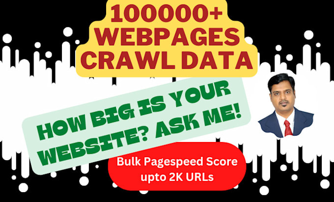 Bestseller - crawl 100k plus urls screaming frog SEO 90plus audit reports