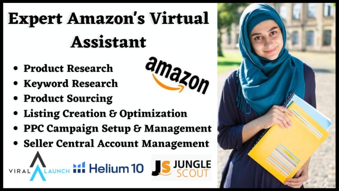 Gig Preview - Be your amazon virtual assistant and amazon VA fba expert