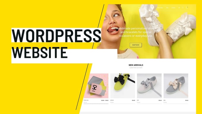 Gig Preview - Develop an ecommerce wordpress website design