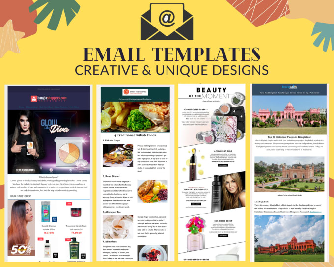 Gig Preview - Design responsive mailchimp email template