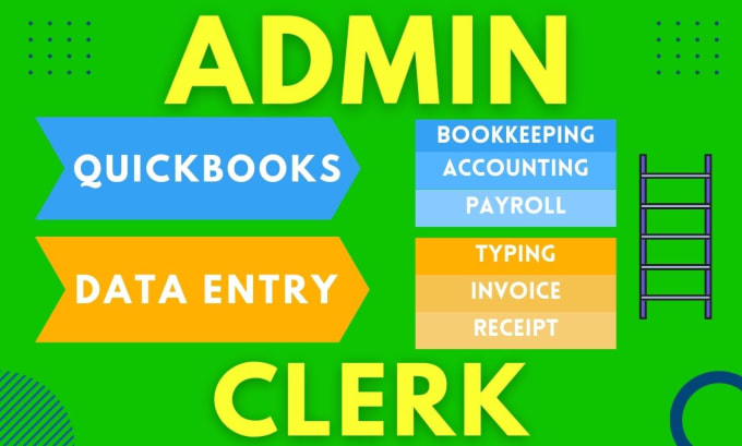 Gig Preview - Be your remote data entry clerk, ar ap, admin VA, quickbooks, payroll