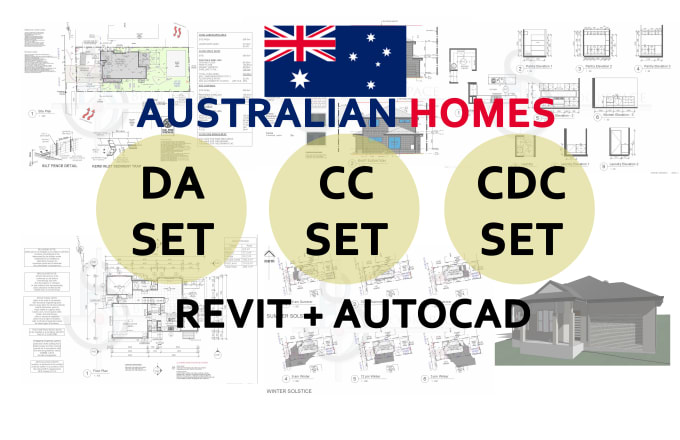 Gig Preview - Do permit and construction drawings for australian homes