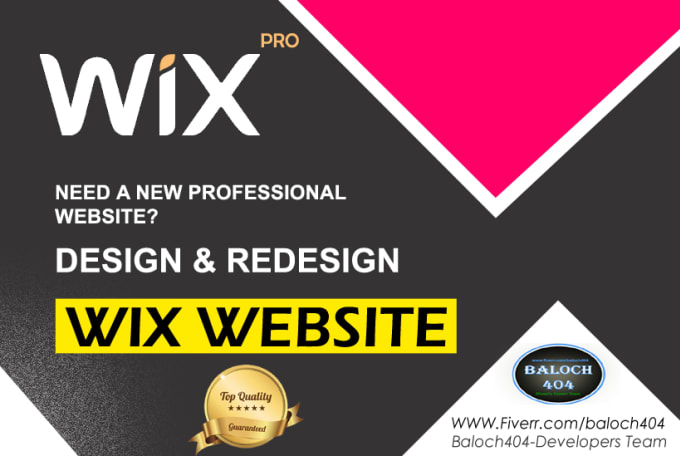 Gig Preview - Do wix website design or wix website redesign, wix website design, wix website