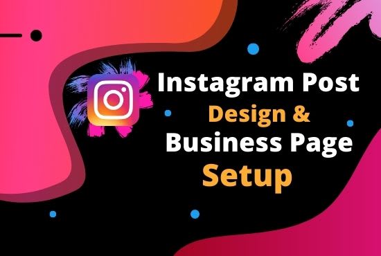 Gig Preview - Create instagram business page and attractive post design