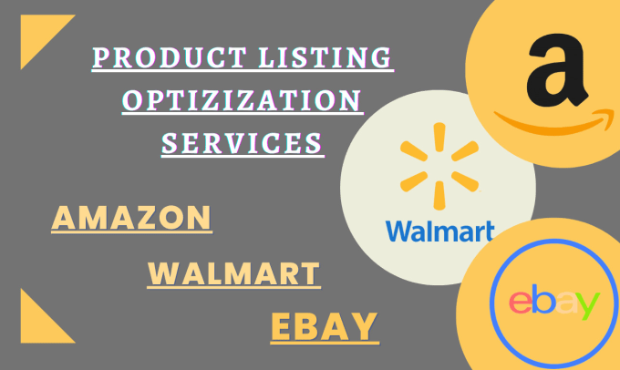 Gig Preview - Create,merge or fix your product listing and variations on amazon ebay walmart