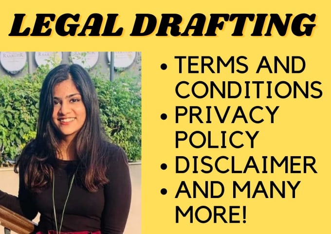 Gig Preview - Draft terms and conditions and privacy policy agreements