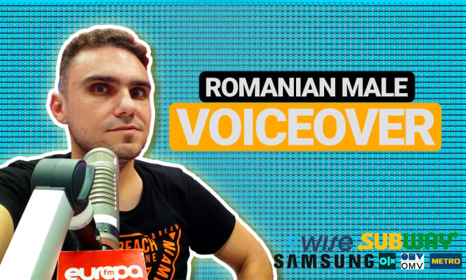 Gig Preview - Record a professional male romanian voice over