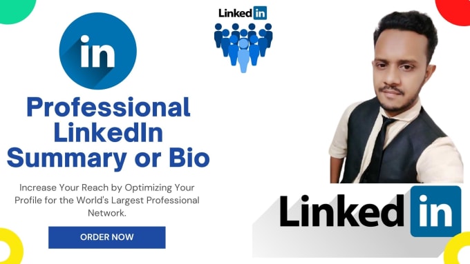 Gig Preview - Write a professional linkedin summary, bio, or profile optimization