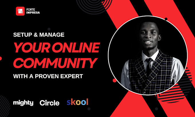 Gig Preview - Be your mighty network, circle, skool online community maestro