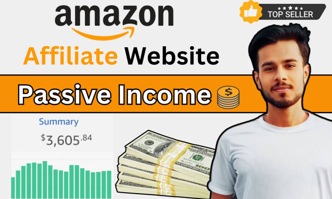 Gig Preview - Create amazon affiliate autopilot website for passive income