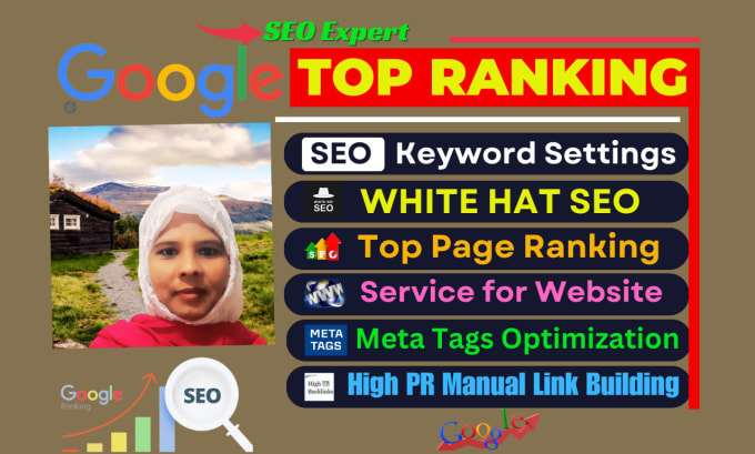 Gig Preview - Do website SEO for google top ranking