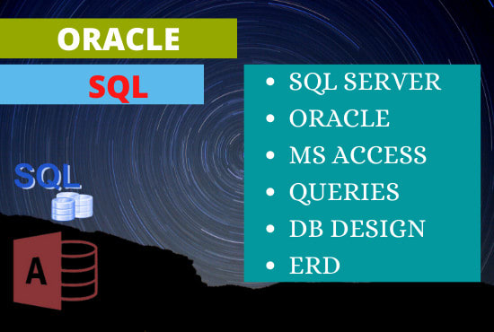 Gig Preview - Do sql database related tasks