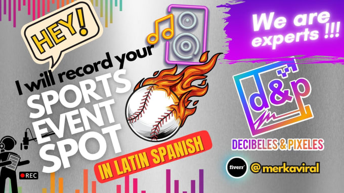 Gig Preview - Make your sports promo for television in latin spanish