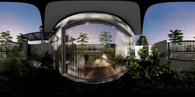 Gig Preview - Create architectural virtual reality model and 360 panorama rendering in enscape