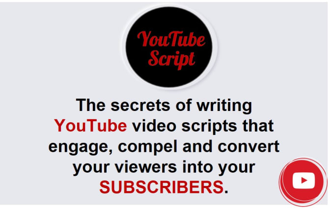 Gig Preview - Write youtube video scripts and webinar scripts for you