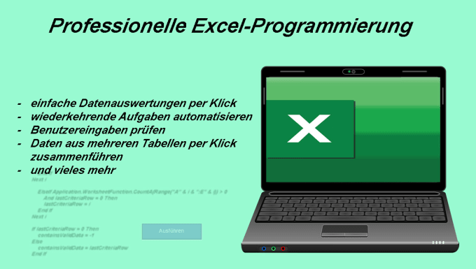 Bestseller - professionelle excel programmierung und datenauswertung