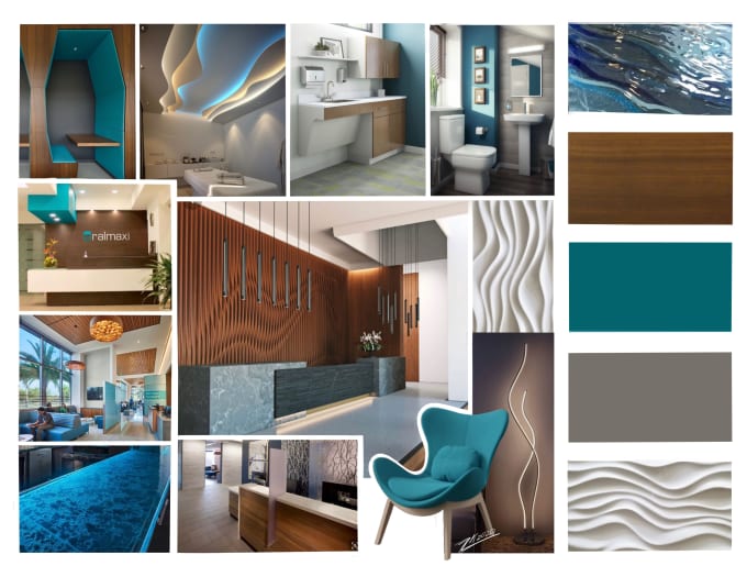 Gig Preview - Create interior design moodboard or inspiration board and floor plan for you