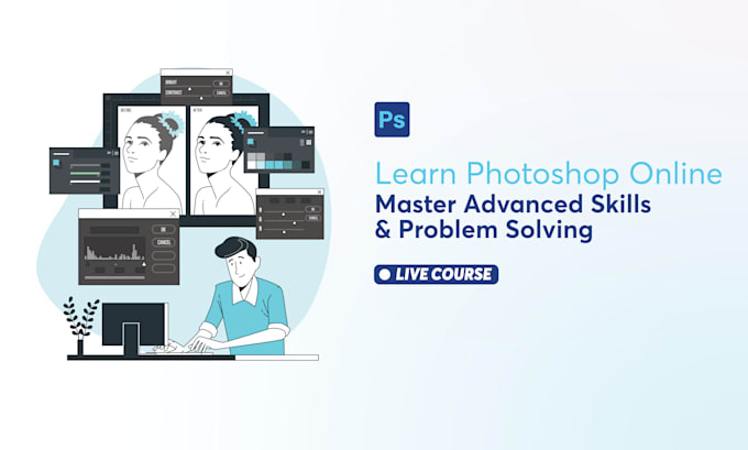 Gig Preview - Teach you adobe photoshop from beginner to advanced levels