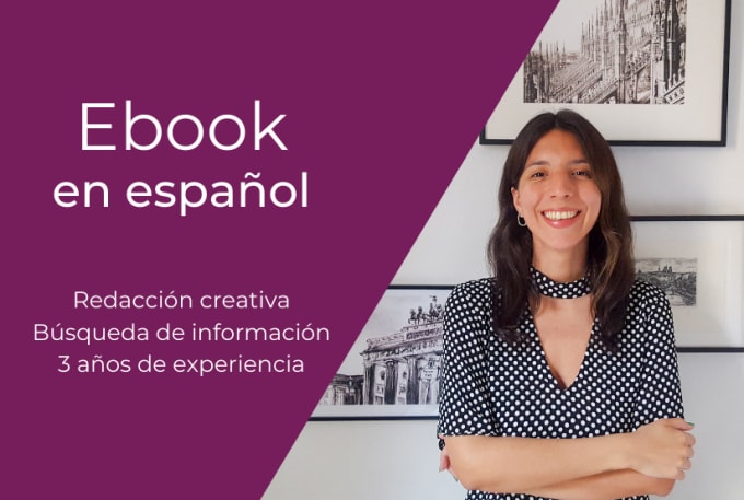 Gig Preview - Write a great ebook in spanish