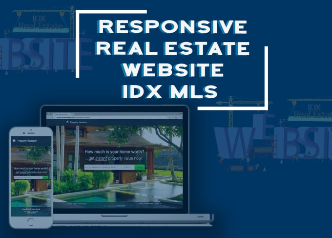 Gig Preview - Create real estate idx mls, lead capture, listing search website