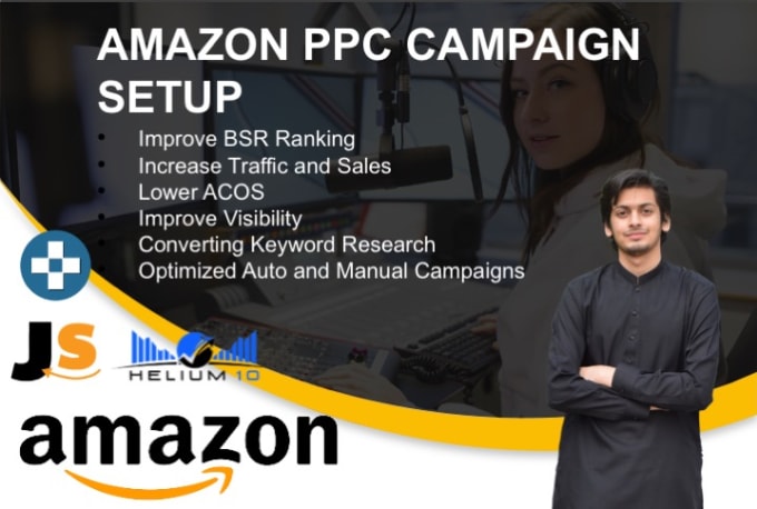 Gig Preview - Create, manage and optimize amazon advertising ppc campaign