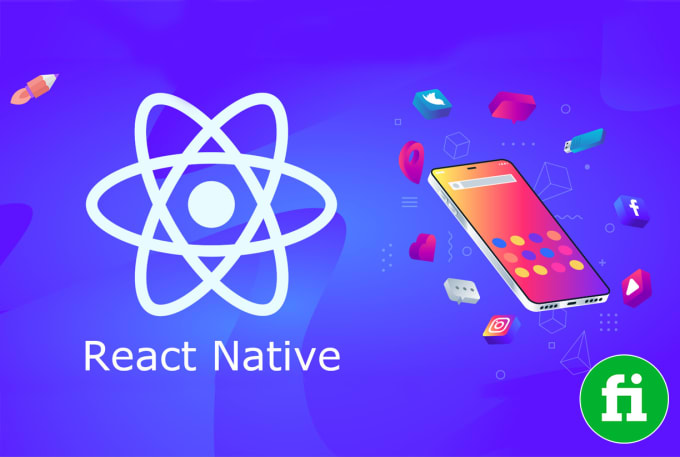 Gig Preview - Develop cross platform react native expo app with backend