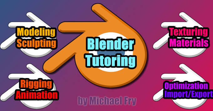 Gig Preview - Provide tutoring sessions for blender