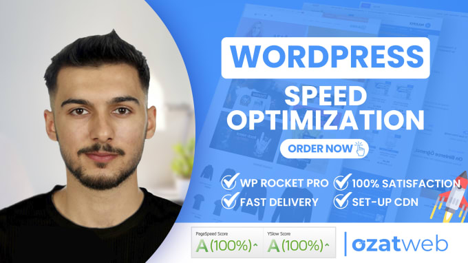 Gig Preview - Speed up your wordpress website for gtmetrix